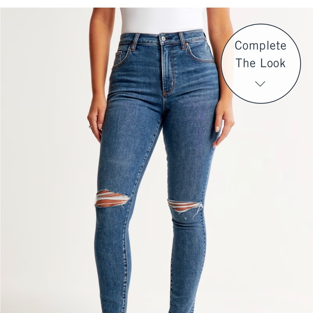 Abercrombie & Fitch Ripped Jeans